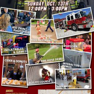 Chesterfield Fire Dept. Open House – Sunday Oct. 13th