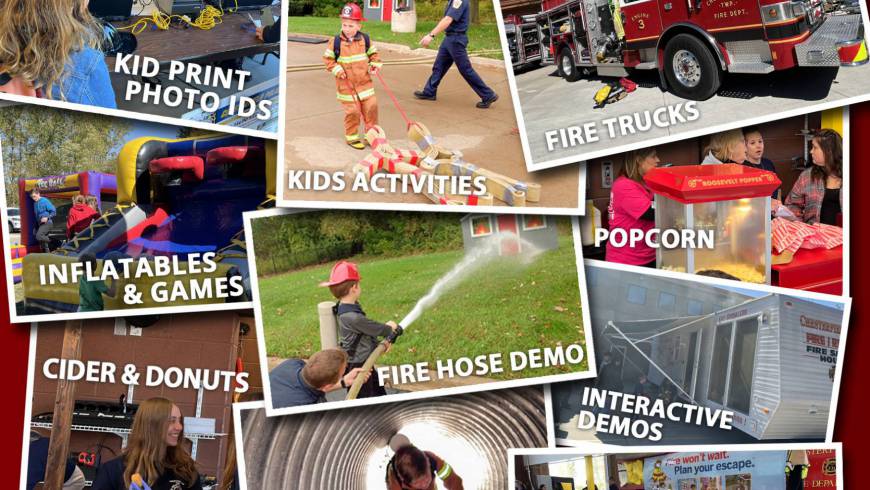 Chesterfield Fire Dept. Open House – Sunday Oct. 13th